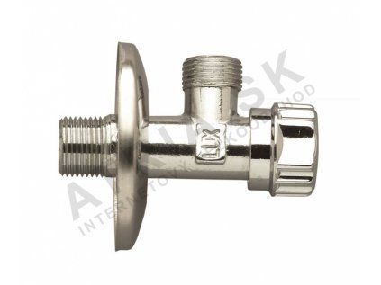Vykurovacia technika Rohový ventil - 1/2x1/2"; s maticou