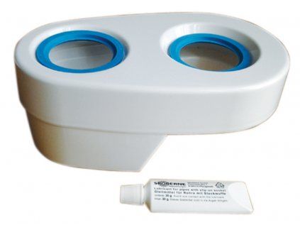 Split flue connector for boiler 80/125
