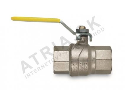 Guľový uzáver plyn FUTURGAS - 1/2"FF; páčka  FIV.80010 P