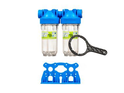 Filter JUNIOR 7" DUO Anschluss 1" - Rohrleitungswasserfilter