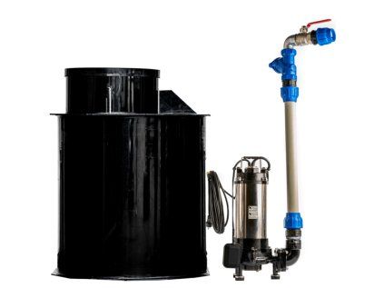 Cuve de pompage compacte KOMPAKT 1300x1000 pour eaux usées et égouts
