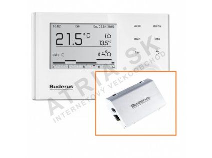 Buderus Logamatic RC310 + KM100, white