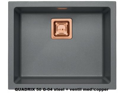 ALVEUS QUADRIX 50 G04 Monarch spodná montáž copper