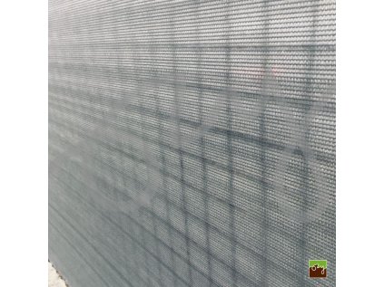 Tieniaca plachta na plot 90% sivá 160g/m² 1,8x10m