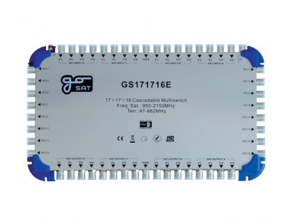 Satelitný multiprepínač GoSAT GS171716E