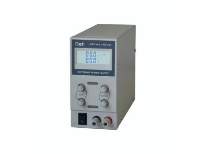 Zdroj laboratórny GETI GLPS 3003  0-30V/ 0-3A