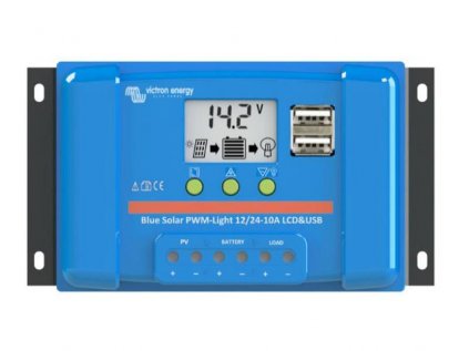 Solárny regulátor PWM Victron Energy 20A LCD a USB 12V / 24V