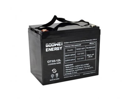 Trakčný olovený akumulátor 12V 85Ah GOOWEI ENERGY OTL85-12 DEEP CYCLE