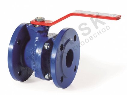 Guľový uzáver prírubový - séria B2.1 guľa a driek nerez - DN 40; L=140mm  BRA.B2.111