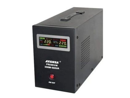 AVANSA UPS 300W 12V Backup Power Supply for Circulation Pumps, Replacement Power Source for Boilers and Heating