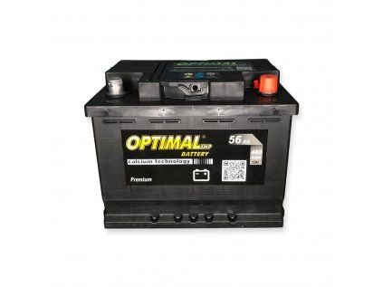 OPTIMAL 12V/56Ah 480A Bal oldali