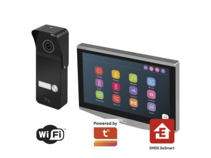 GoSmart Sada domáceho videovrátnika EMOS IP-750A s Wi-Fi
