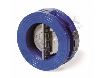 Medziprírubová motýľová spätná klapka - séria D6 - DN 300; L=114mm; -10°C až +100°C  BRA.D6.021