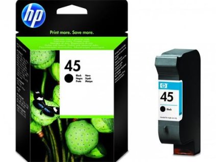 Atrament HP Ink No 45 černá velká, 51645AE