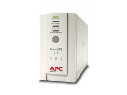 Záložný zdroj APC Back-UPS  CS 650VA, 230V