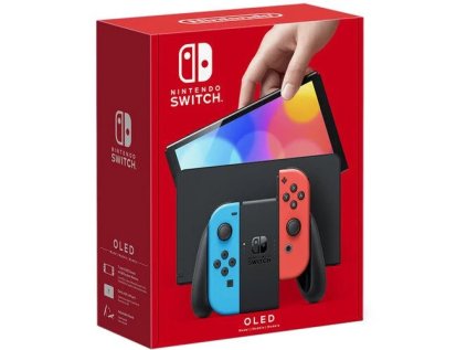Herná konzola Nintendo Switch, Neon Red&Blue Joy-Con (OLED)