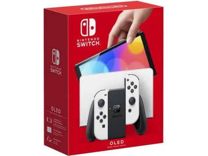 Herná konzola Nintendo Switch, White Joy-Con (OLED)