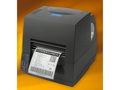 Tlačiareň Citizen CL-S631II 300dpi, RS232/USB/LAN, TT, čierna