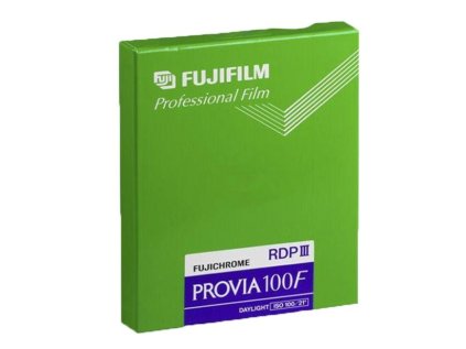 Kinofilm Fujifilm CUT PROVIA100F NP 4X5 20 plochý