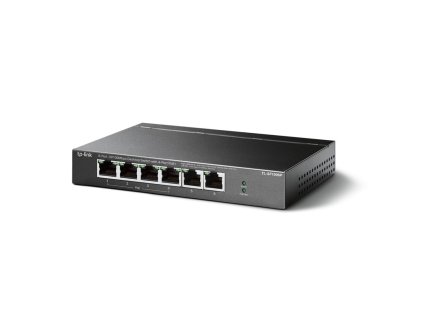 Switch TP-Link TL-SF1006P 6x LAN, 4x PoE+, 67W, kov