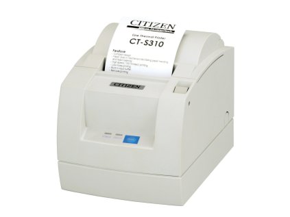 Tlačiareň Citizen CT-S310-II USB/Serial, Interní zdroj, bílá