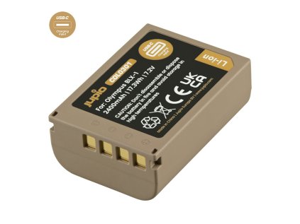 Batéria Jupio BLX-1 / BLX1 *ULTRA C*  2400mAh s USB-C vstupom pre nabíjanie