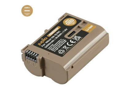 Batéria Jupio EN-EL15C *ULTRA C*  2400mAh s USB-C vstupom pre nabíjanie