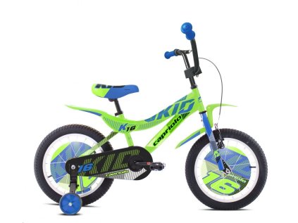 Detský bicykel Capriolo BMX 16" HT KID modro-zelené