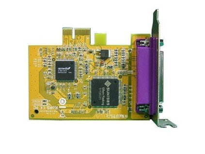 Radič Dell pro paralelní LPT port/ PCIe/ poloviční výška/ low profile