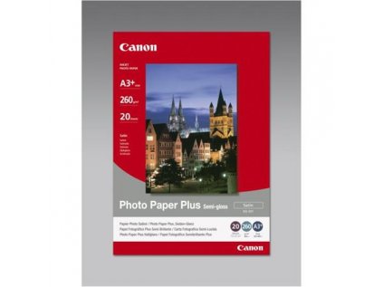 Fotopapier Canon SG-201 A3+, saténový, 20ks, 260g/m2
