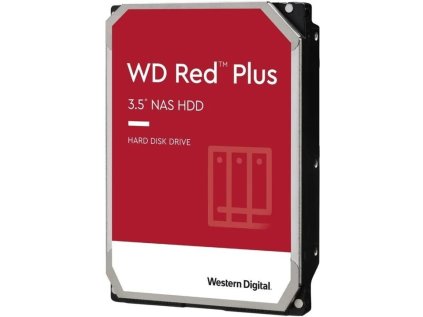 Disk Western Digital Red Plus 10TB, 3,5", SATA III, 256MB, 7200RPM