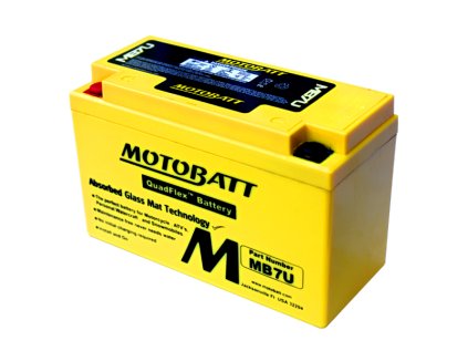 Batéria Motobatt MB7U 6,5Ah, 12V, 2 vývody