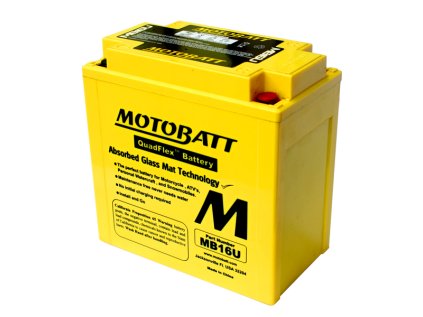 Batéria Motobatt MB16U 20Ah, 12V, 4 vývody