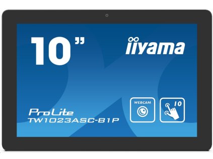 Dotykové zariadenie IIYAMA ProLite TW1023ASC-B1P, Projected Capacitive, eMMC, Android, black