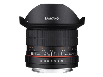 Objektív Samyang MF 12mm F/2.8 Fisheye Nikon F AE