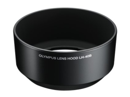 Slnečná clona Olympus LH-40B black pro 45mm objektiv