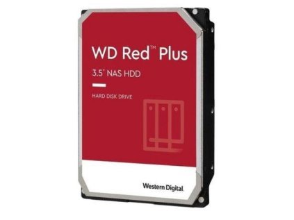Disk Western Digital Red Plus 6TB, 3,5", SATA III, 256MB, 5400RPM