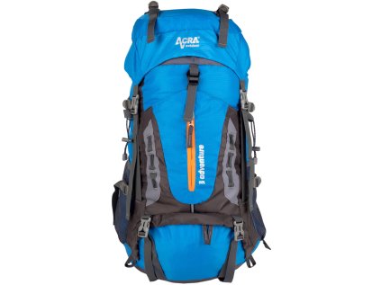 Batoh Acra Adventure 60 L na náročnejšiu horskú turistiku modrý