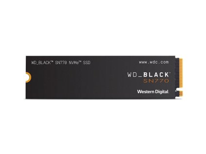 SSD disk Western Digital Black SN770 1TB, M.2 2280, PCIe 4.0 x4, NVMe