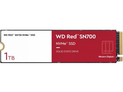 SSD disk Western Digital Red SN700 1TB, M.2 2280, PCIe 3.0 x4, NVMe