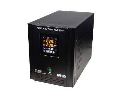 Napäťový menič MHPower MPU-3500-48 48V/230V, 3500W, čistý sinus, s funkcí UPS