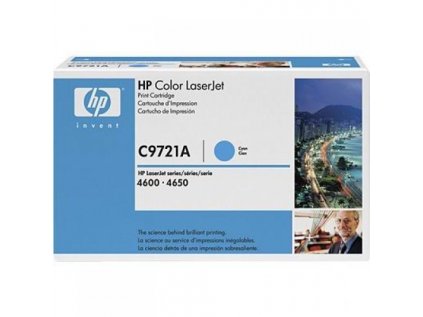 Toner HP C9721A azurový (8000str./5%)