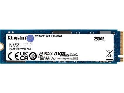 SSD disk Kingston NV2 250GB M.2 2280, PCIe 4.0 x4, NVMe