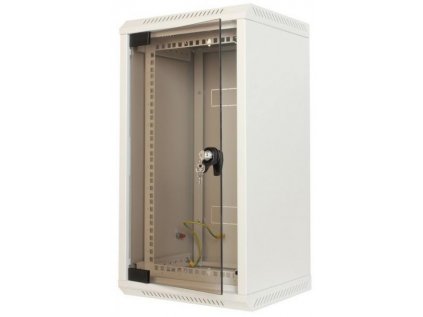 Rack Triton 10" - 10U hybridní 19" - 5U/360mm plechové dveře, šedý