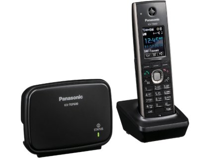 Bezdrôtový IP telefón Panasonic KX-TGP600CEB, DECT SIP, bezdrátový telefon, s 1,8" barevným displejem, černý