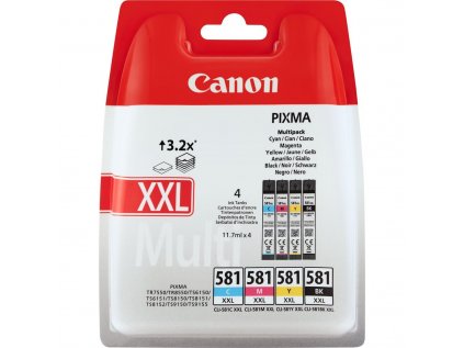 Atrament Canon CLI-581XXL C/M/Y/BK - Multipack