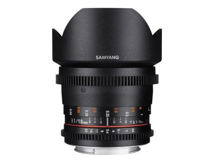 Objektív Samyang MF 10mm T/3.1 VDSLR II APS-C Canon M