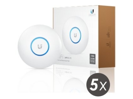 WiFi router Ubiquiti Networks UniFi AP AC LITE stropní, 2.4/5GHz, 5-Pack, PoE není součástí balení