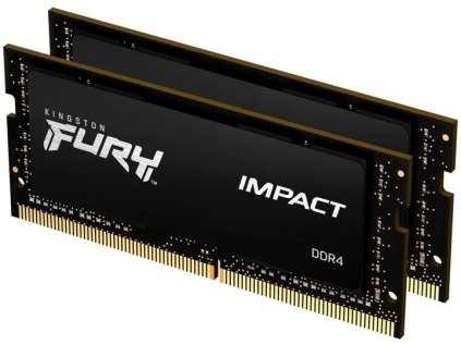 Pamäť Kingston FURY Impact SO-DIMM DDR4 16GB (2x 8GB), 2666MHz, CL15