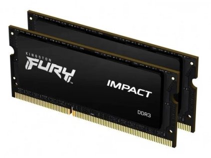 Pamäť Kingston FURY Impact SO-DIMM DDR3L 16GB (2x 8GB), 1866MHz, CL11